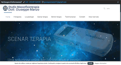 Desktop Screenshot of giuseppemanzo.com